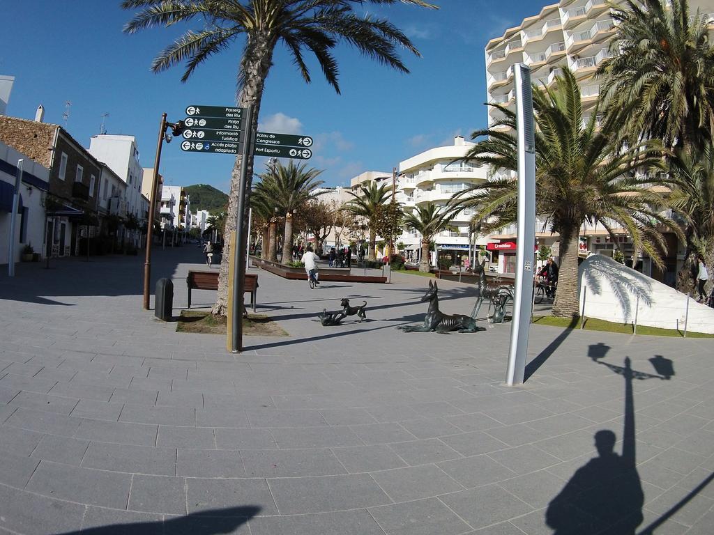 Hostal Mayol Santa Eulària des Riu Kültér fotó